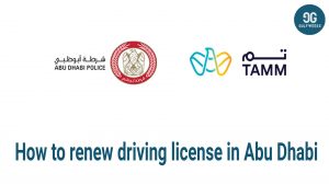 How to renew driving license in Abu Dhabi