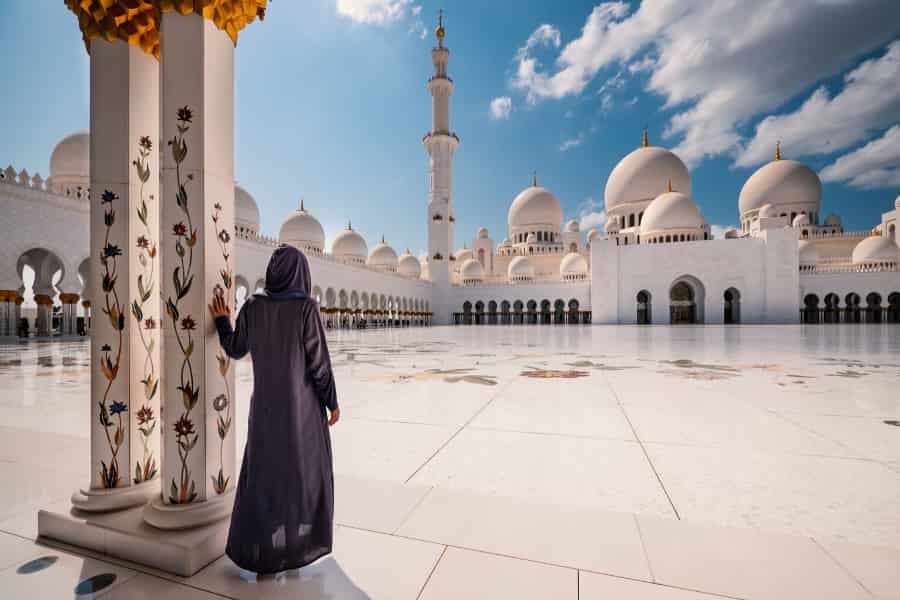 Grand Mosque Abu Dhabi Timings